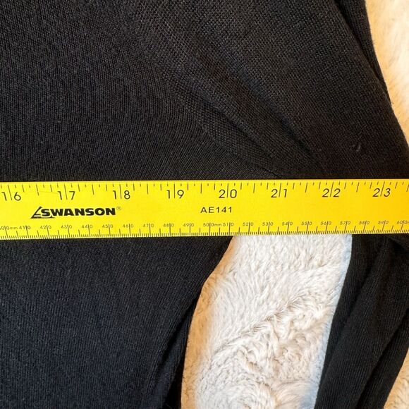 Lulus Sweater Womens Size Medium Long Sleeve Cutout Mock Neck Soft Modal Hi-Low - Picture 9 of 9